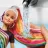   Mattel Barbie fodrász baba szivárványos, csillámos hajjal