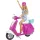 Mattel Barbie pink robogóval