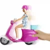 Mattel Barbie pink robogóval