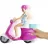 Mattel Barbie pink robogóval