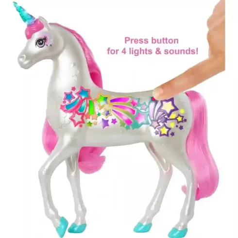 Mattel Barbie Dreamtopia interaktív unikornis