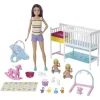 Mattel Barbie Skipper bébiszitter baba kisbabákkal