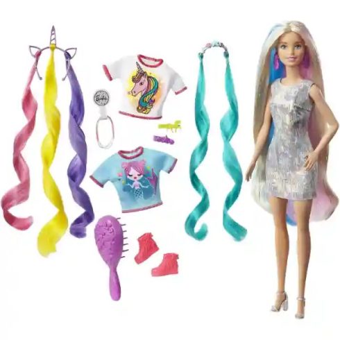 Mattel Barbie fantázia baba - sellő és unikornis