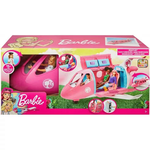 Mattel Barbie GJB33 Álomrepülő pilóta babával