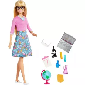 Mattel Barbie szőke tanánő baba kiegészítőkkel
