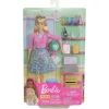 Mattel Barbie szőke tanánő baba kiegészítőkkel