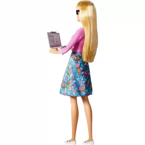 Mattel Barbie szőke tanánő baba kiegészítőkkel
