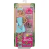 Mattel Barbie hajlékony welnness baba kiskutyával
