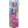 Mattel Barbie sellő baba pink-kék hajjal
