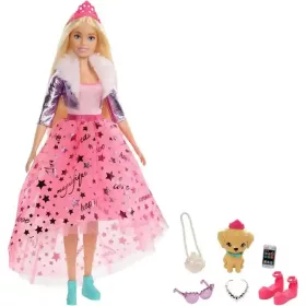 Mattel Barbie Dreamtopia hercegnő baba kiskutyával