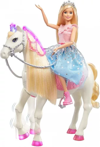 Mattel Barbie GML79 Interaktív, varázslatos paripa hercegnővel