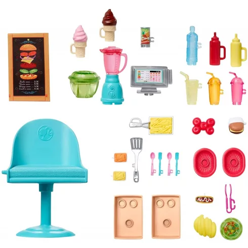 Mattel Barbie GMW07 Büfékocsi
