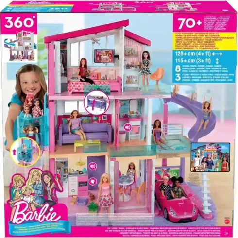 Mattel Barbie óriás interaktív álomvilla bútorokkal
