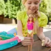 Mattel Barbie baba motorcsónakkal és kutyával, Barbie hajó