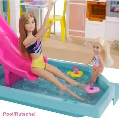 Mattel Barbie óriás interaktív álomvilla bútorokkal