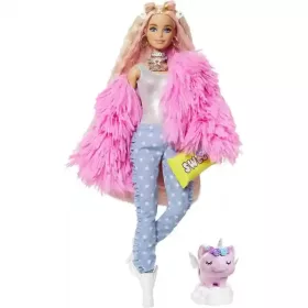 Mattel Barbie Extra extravagáns baba kismalaccal