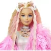 Mattel Barbie Extra extravagáns baba kismalaccal