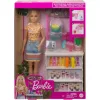Mattel Barbie baba smoothie árusító standja