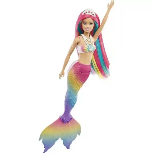 Mattel Barbie Dreamtopia színváltós sellő baba (csomagolássérült)