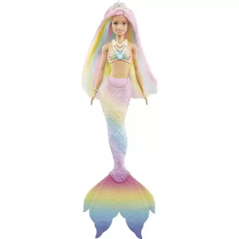 Mattel Barbie Dreamtopia színváltós sellő baba (csomagolássérült)