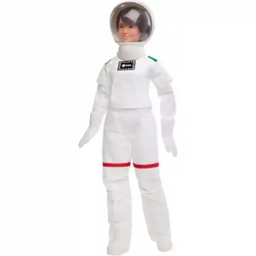 Mattel Barbie Signature Samantha Cristoforetti flexibilis űrhajós baba