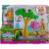 Mattel Barbie Chelsea meglepetés parti játékszett állatokkal