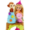 Mattel Barbie Chelsea meglepetés parti játékszett állatokkal