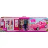 Mattel Barbie és Ken babák ruhásszekrénnyel és kabrióval