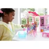 Mattel Barbie összecsukható, berendezett babaház babával