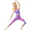 Mattel Barbie hajlékony jógababa szőke hajjal