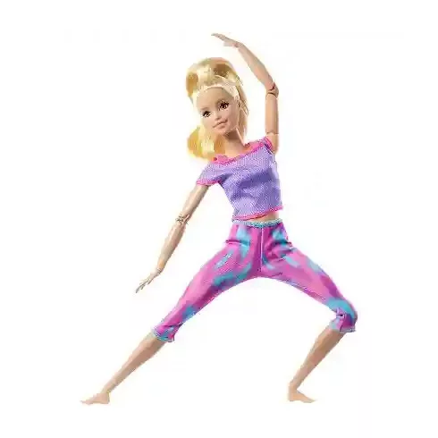 Mattel Barbie hajlékony jógababa szőke hajjal