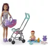 Mattel Barbie Skipper bébiszitter baba babakocsival