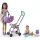 Mattel Barbie Skipper bébiszitter baba babakocsival