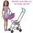 Mattel Barbie Skipper bébiszitter baba babakocsival
