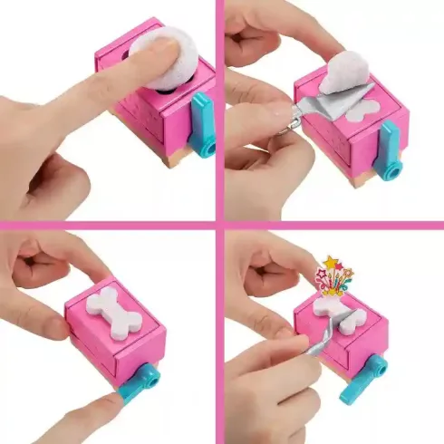 Mattel Barbie baba kutyás szülinapi bulija gyurmával