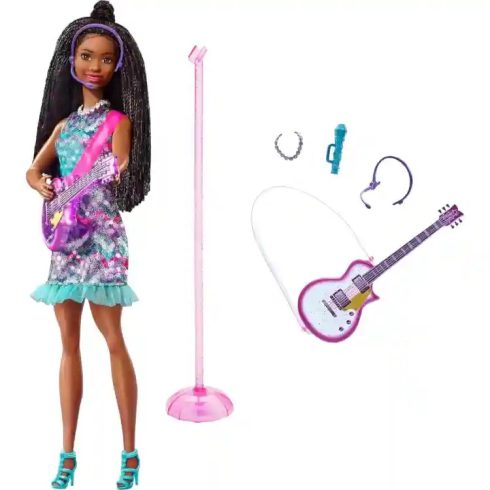 Mattel Barbie Big City Big Dreams Brooklyn éneklő koncertbaba fénnyel és hanggal