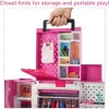 Mattel Barbie hordozható öltözőszoba ruhákkal és kiegészítőkkel