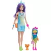 Mattel Barbie Color Reveal ruhatervező játékszett babákkal