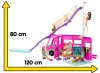 Mattel Barbie HCD46 Kinyitható lakóautó óriáscsúszdával (csomagolássérült)