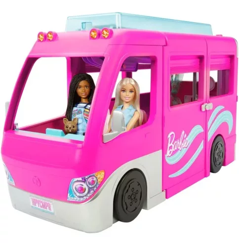 Mattel Barbie HCD46 Kinyitható lakóautó óriáscsúszdával