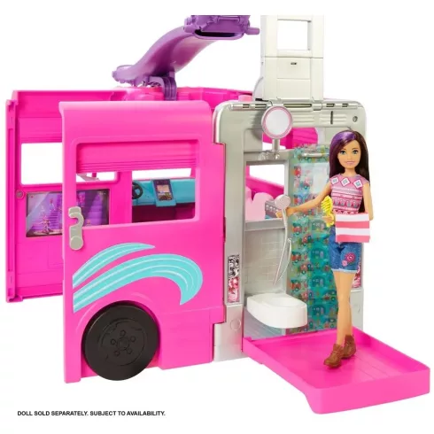 Mattel Barbie HCD46 Kinyitható lakóautó óriáscsúszdával