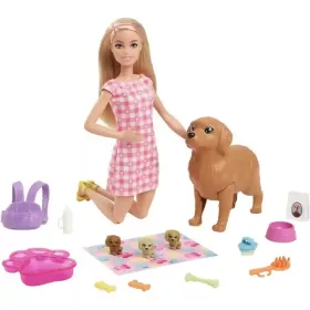   Mattel Barbie baba újszülött kiskutyákkal (csomagolássérült)