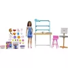 Mattel Barbie művészeti stúdió játékszett gyurmával és babával