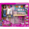 Mattel Barbie művészeti stúdió játékszett gyurmával és babával