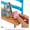 Mattel Barbie művészeti stúdió játékszett gyurmával és babával