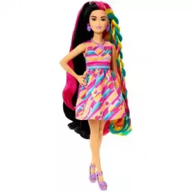   Mattel Barbie Totally Hair extra hosszú, szivárványszínű hajú baba
