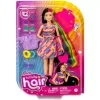 Mattel Barbie Totally Hair extra hosszú, szivárványszínű hajú baba