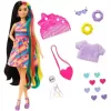 Mattel Barbie Totally Hair extra hosszú, szivárványszínű hajú baba