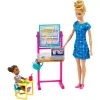 Mattel Barbie óvónő baba kisgyerekkel