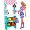 Mattel Barbie vidéki árus farmerbaba